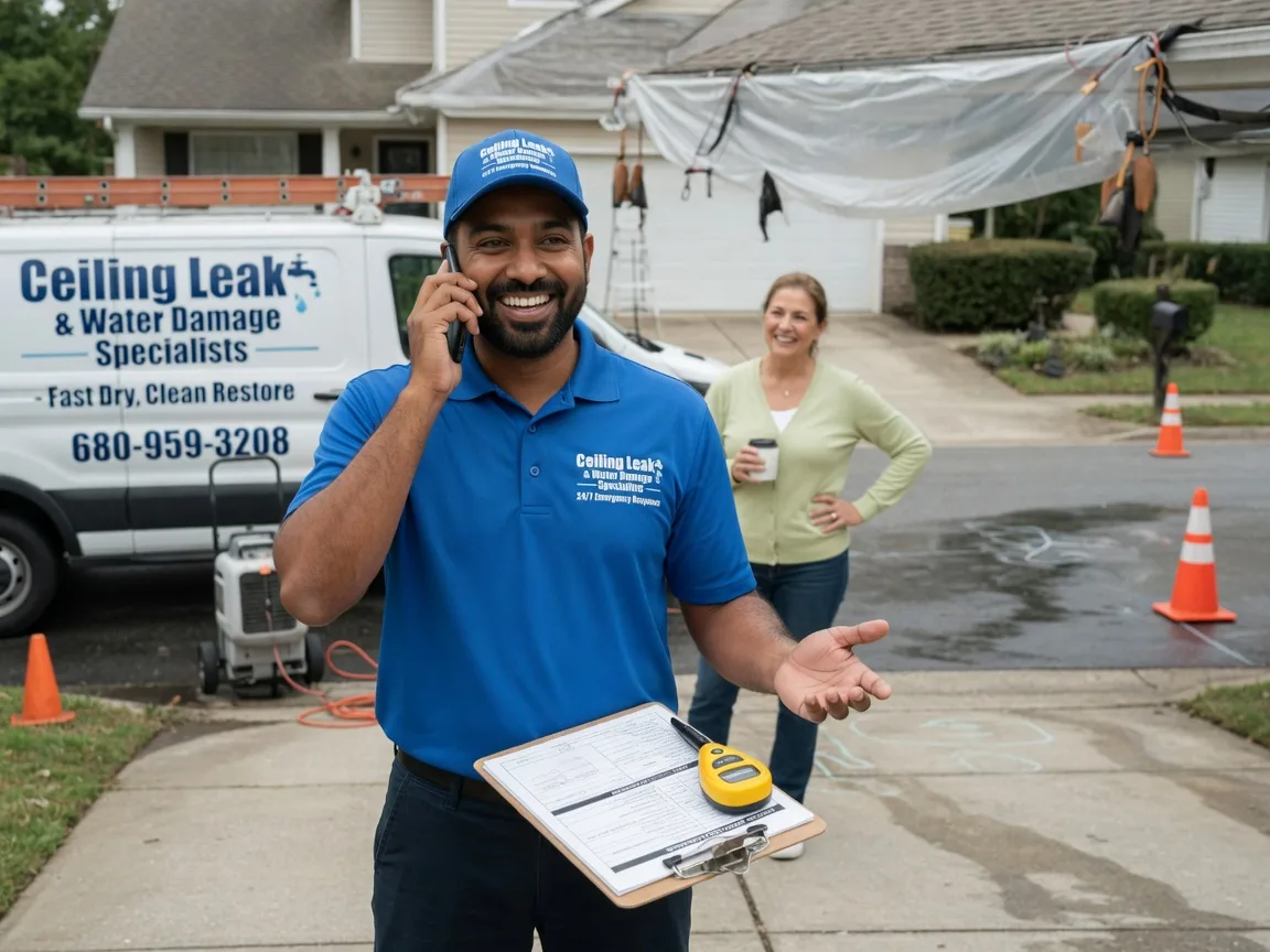 Ceiling Leak Cleanup Dumas, TX FAQs